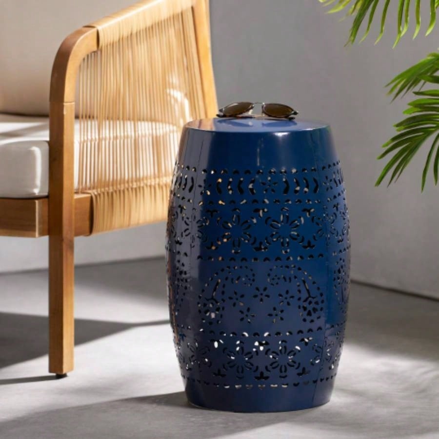 RUBY 12 SIDE TABLE - NAVY