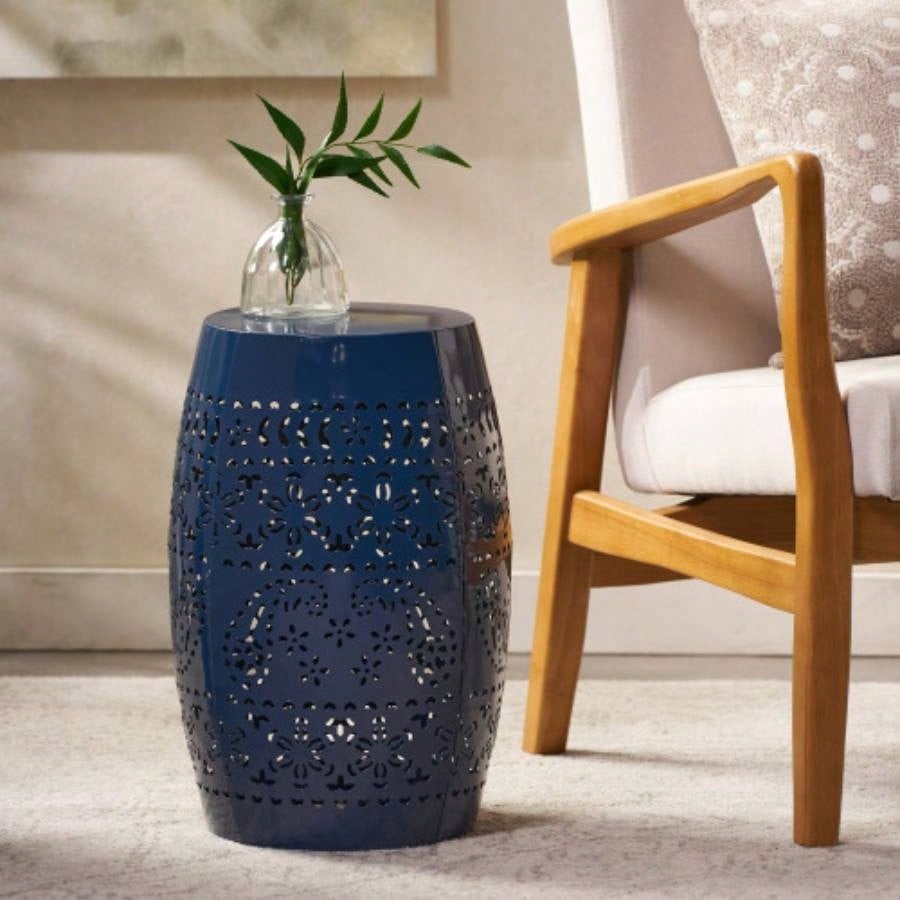 RUBY 12 SIDE TABLE - NAVY