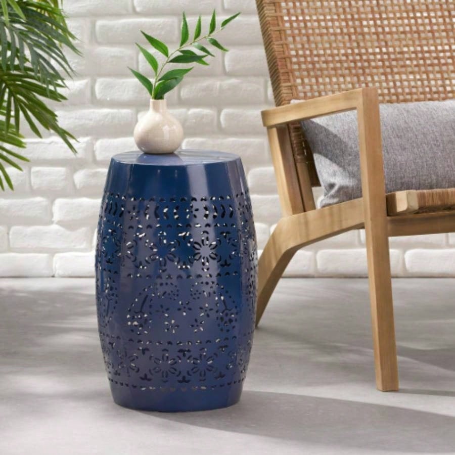 RUBY 12 SIDE TABLE - NAVY