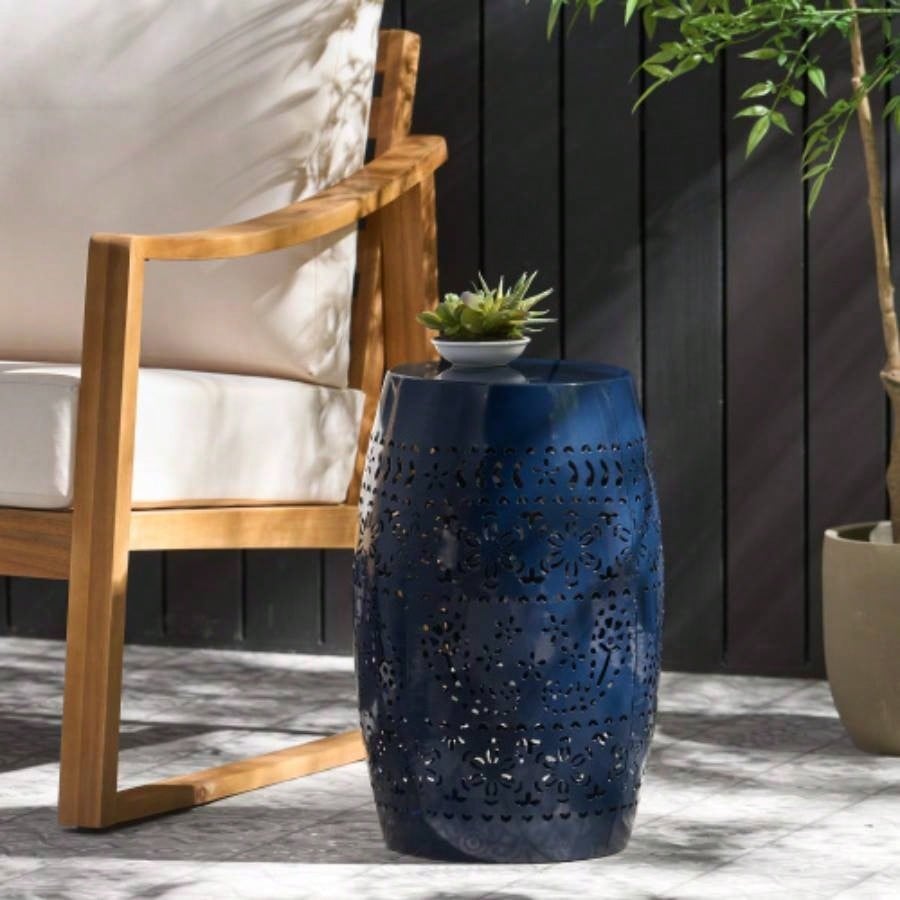 RUBY 12 SIDE TABLE - NAVY