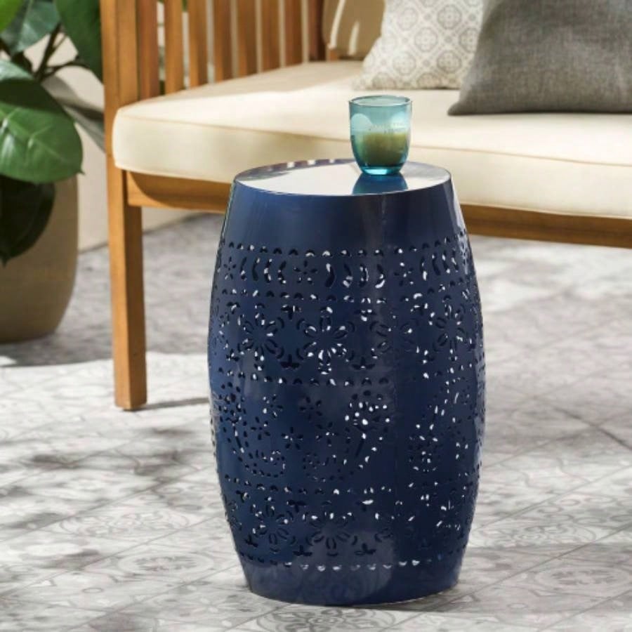 RUBY 12 SIDE TABLE - NAVY