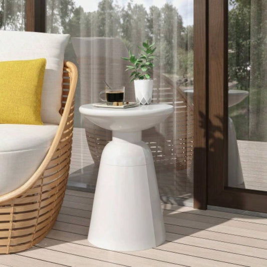Outdoor Metal end Table - Large