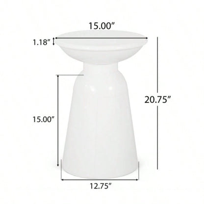 Outdoor Metal end Table - Large