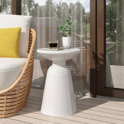 Outdoor Metal end Table - Large