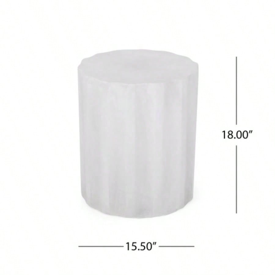 Outdoor LightWeight Concrete Side Table