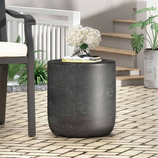 Outdoor LightWeight Concrete Side Table