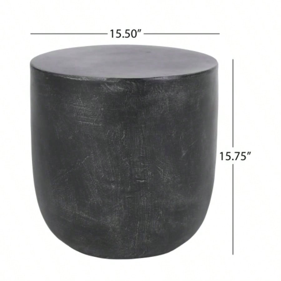 Outdoor LightWeight Concrete Side Table