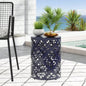 Outdoor Metal end Table - Large