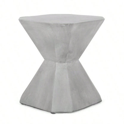 Outdoor LightWeight Concrete Side Table