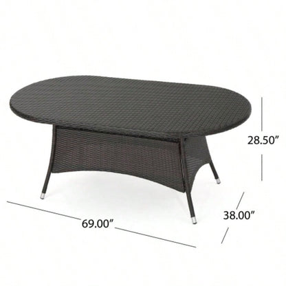 CORSICA OVAL DINING TABLE