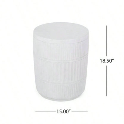 OUTDOOR PATIO END TABLE