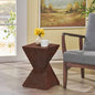 GEOMETRIC MGO SIDE TABLE, LIGHT NATURE COLOR