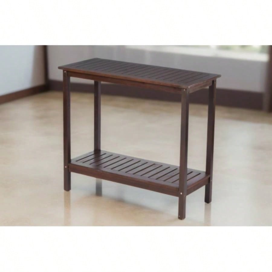 Acacia Wood Console Table, Entryway Living Longs Living Room, Indoor Outdoor Furniture