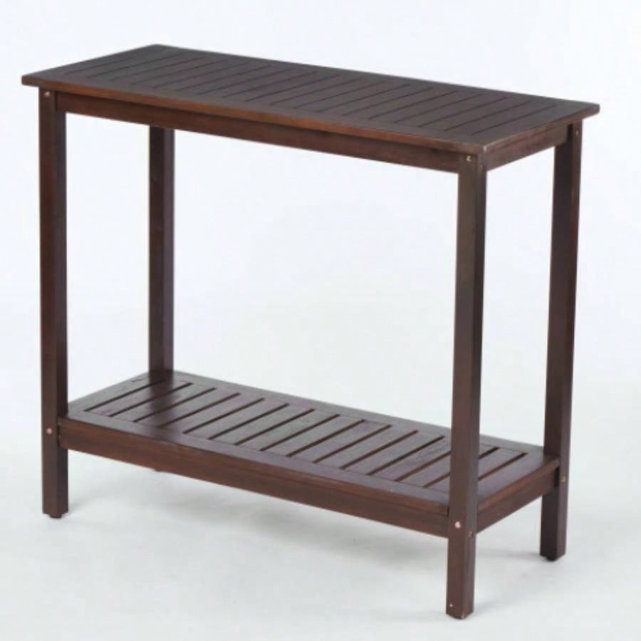 Acacia Wood Console Table, Entryway Living Longs Living Room, Indoor Outdoor Furniture