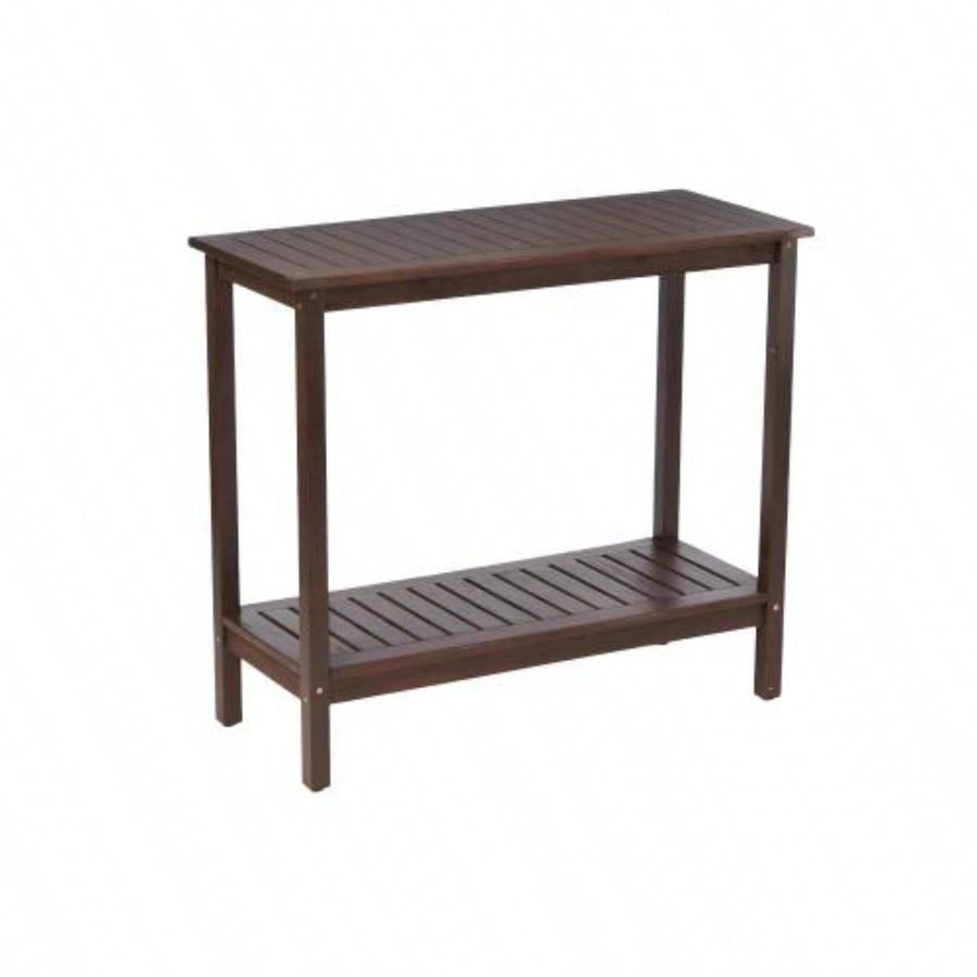 Acacia Wood Console Table, Entryway Living Longs Living Room, Indoor Outdoor Furniture