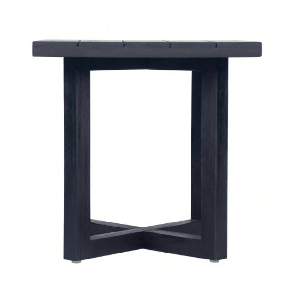 ELLA SQUARE SIDE TABLE, Black
