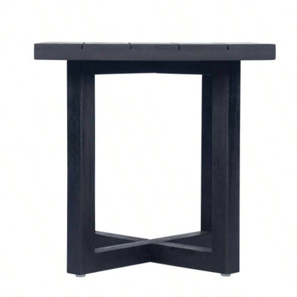 ELLA SQUARE SIDE TABLE, Black