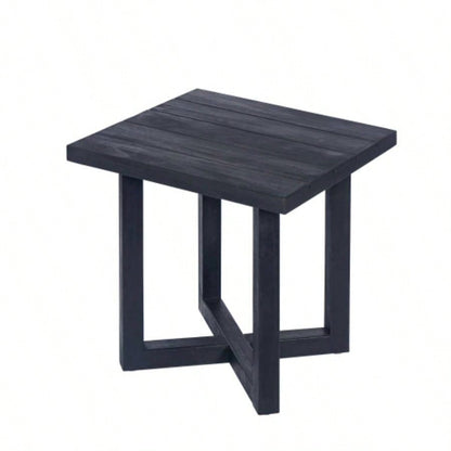 ELLA SQUARE SIDE TABLE, Black