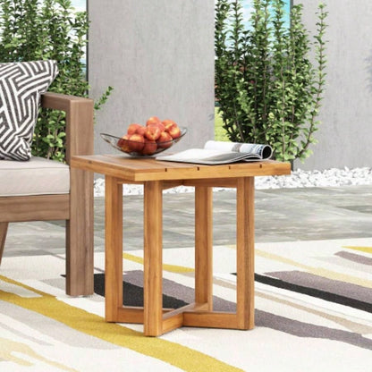ELLA SQUARE SIDE TABLE, Black