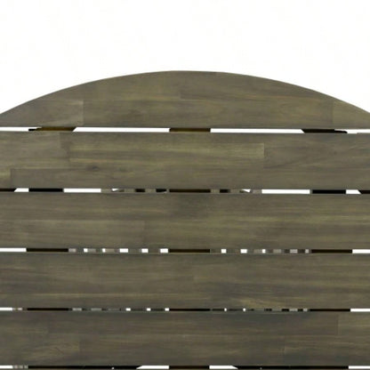 Outdoor Acacia Wood Patio Dining Table, 47.25 - inch - large round dining table, Backyard, Lawn, Balcony,