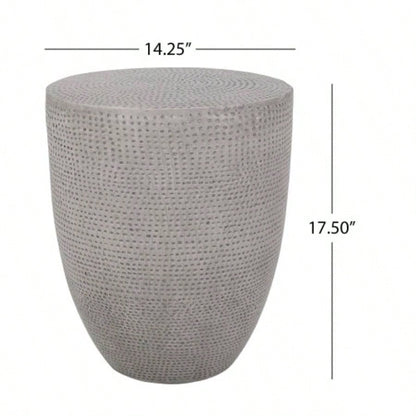 Outdoor LightWeight Concrete Side Table