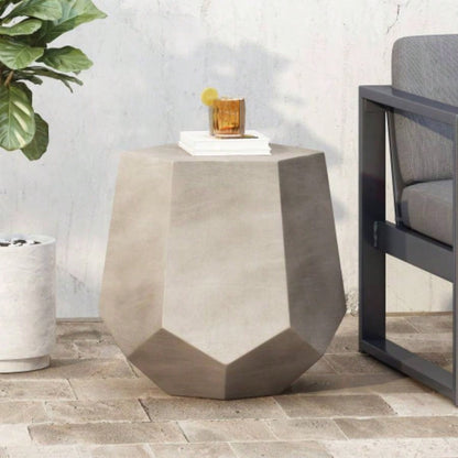 Outdoor CALGARY SIDE TABLE, Light