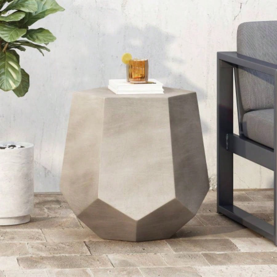 Outdoor CALGARY SIDE TABLE, Light