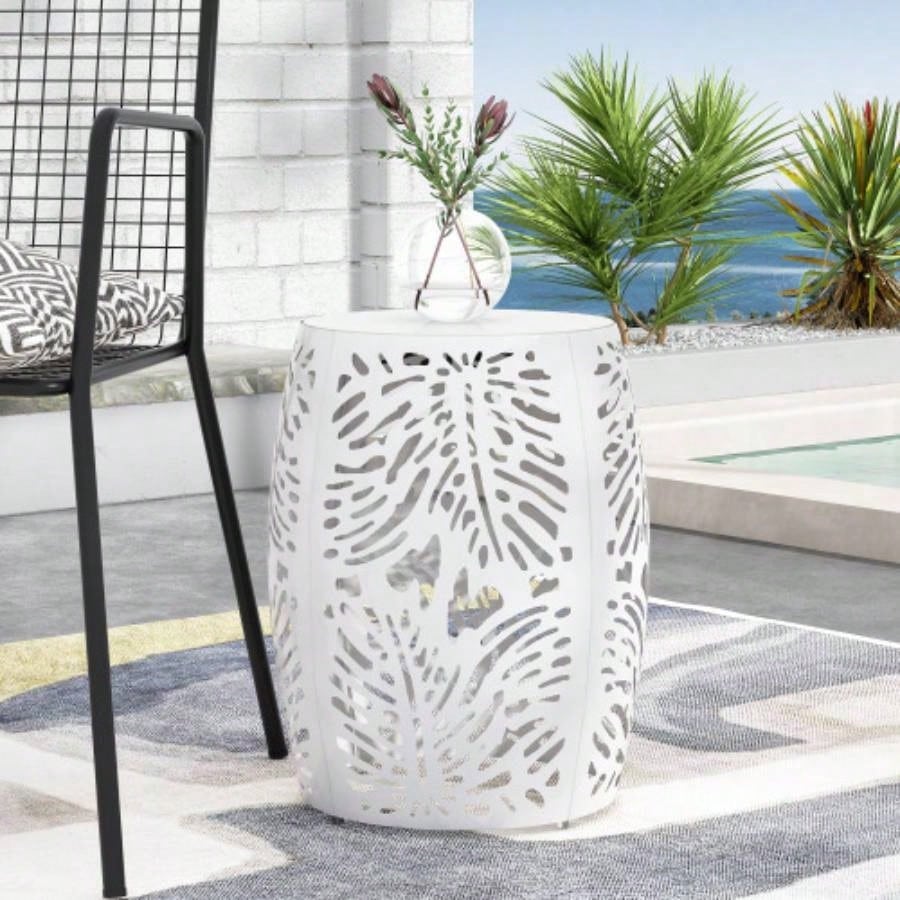 Metal End Table - Large