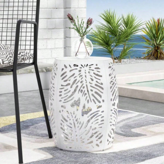 Metal End Table - Large