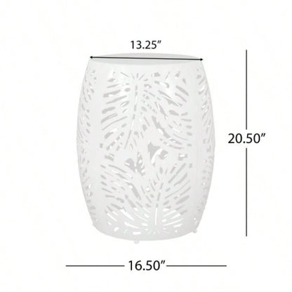 Metal End Table - Large