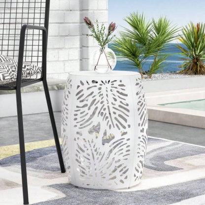Metal End Table - Large