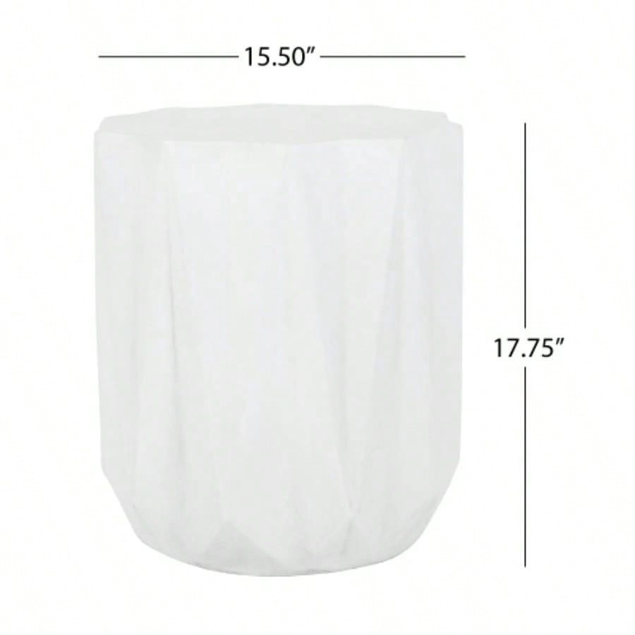 Outdoor LightWeight Concrete Side Table