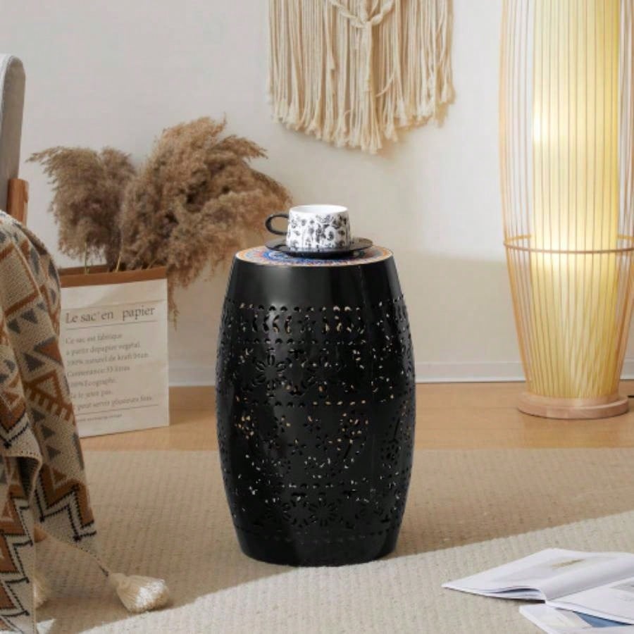 RUBY12 SIDE TABLE - BLACK