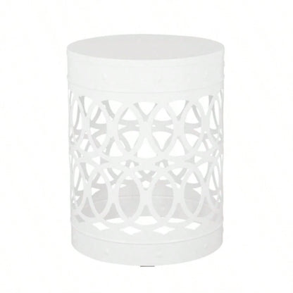 Outdoor Metal S/2 end table