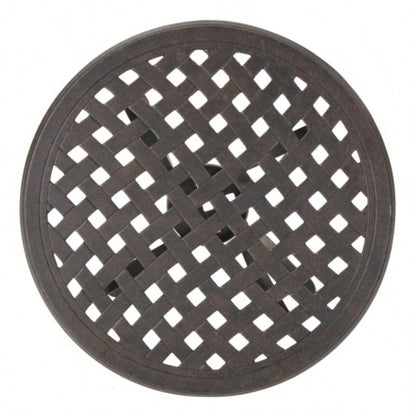 Outdoor 19 Cast Aluminum Side Table