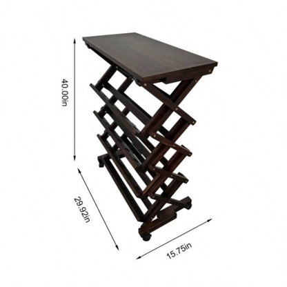 26 Bottles Freestanding wine rack, Wine Storage Rack, Freestanding Display Rack Kitchen, Pantry, Cellar, walnut