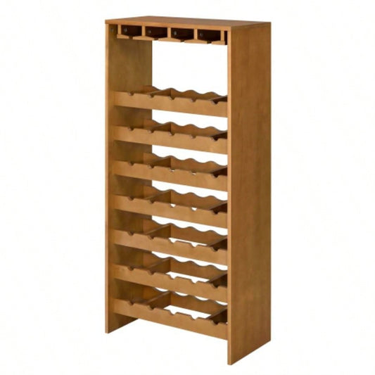 Oak - tier Wine Rack