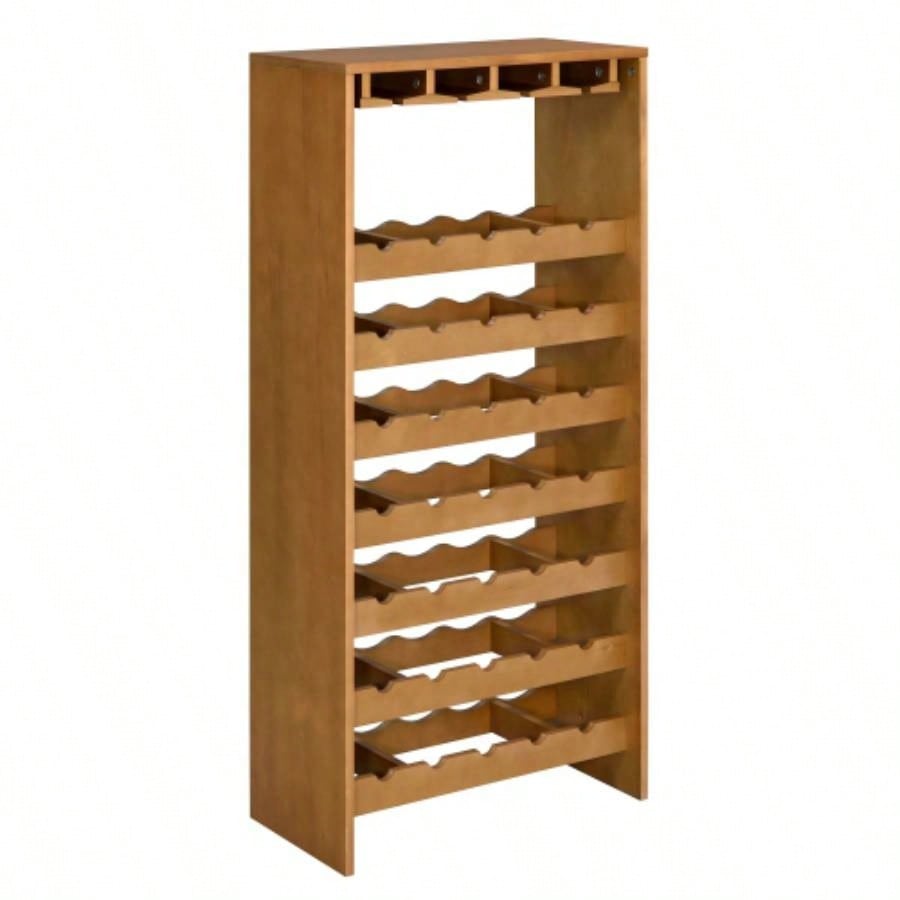 Oak - tier Wine Rack