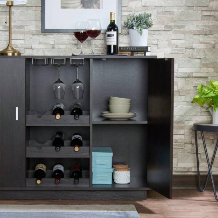 Espresso 2 - Door Wine Cabinet