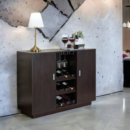 Espresso 2 - Door Wine Cabinet