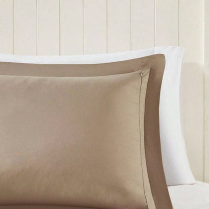 Full/ Scotchgard Quilting Reversible Down Comforter Set