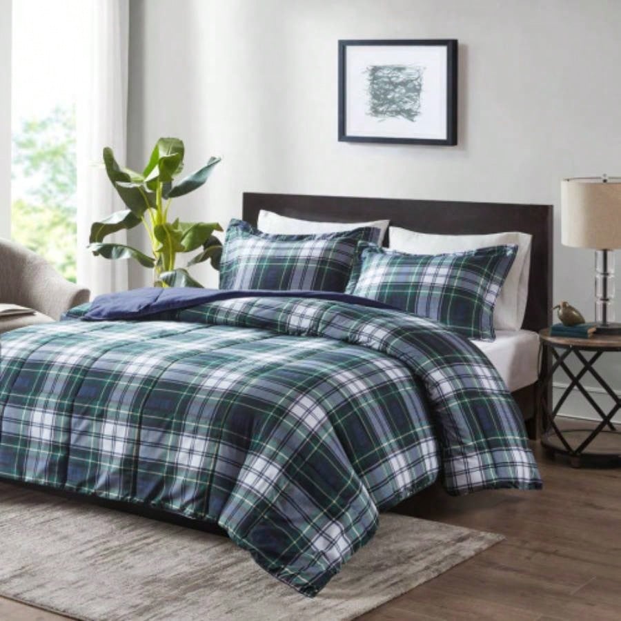 King/Cal King Scotchgard Down All Season Comforter Set