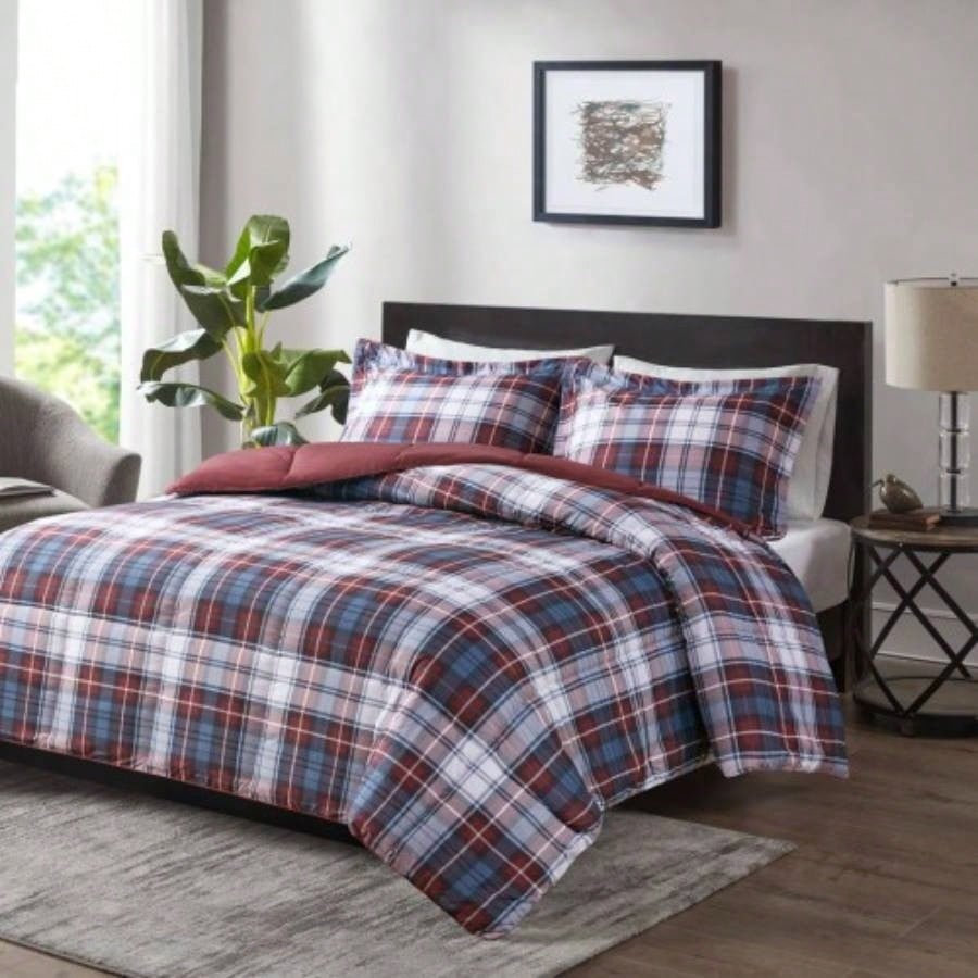 King/Cal King Scotchgard Down All Season Comforter Set