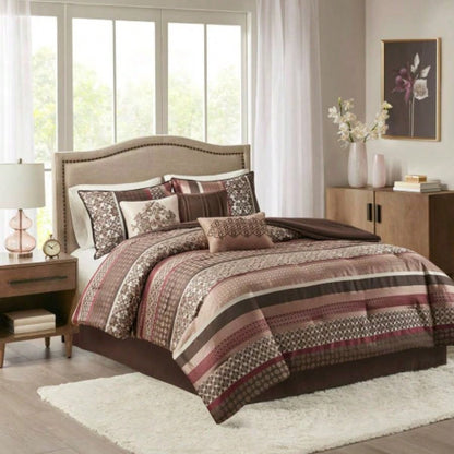 Piece Comforter Set Red