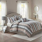 King 4PC Faux Fur Comforter Set
