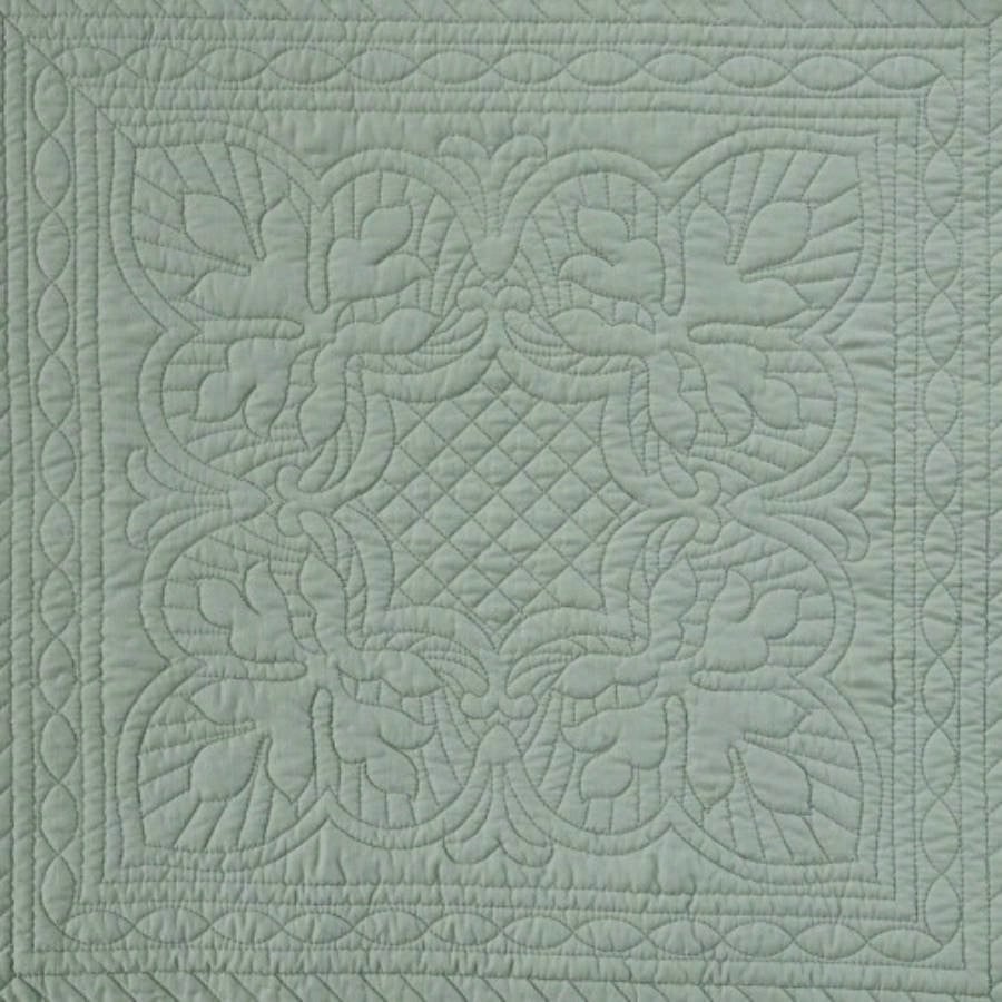 6 Piece Reversible Scalloped Daybed Cover Set Seafoam Daybed