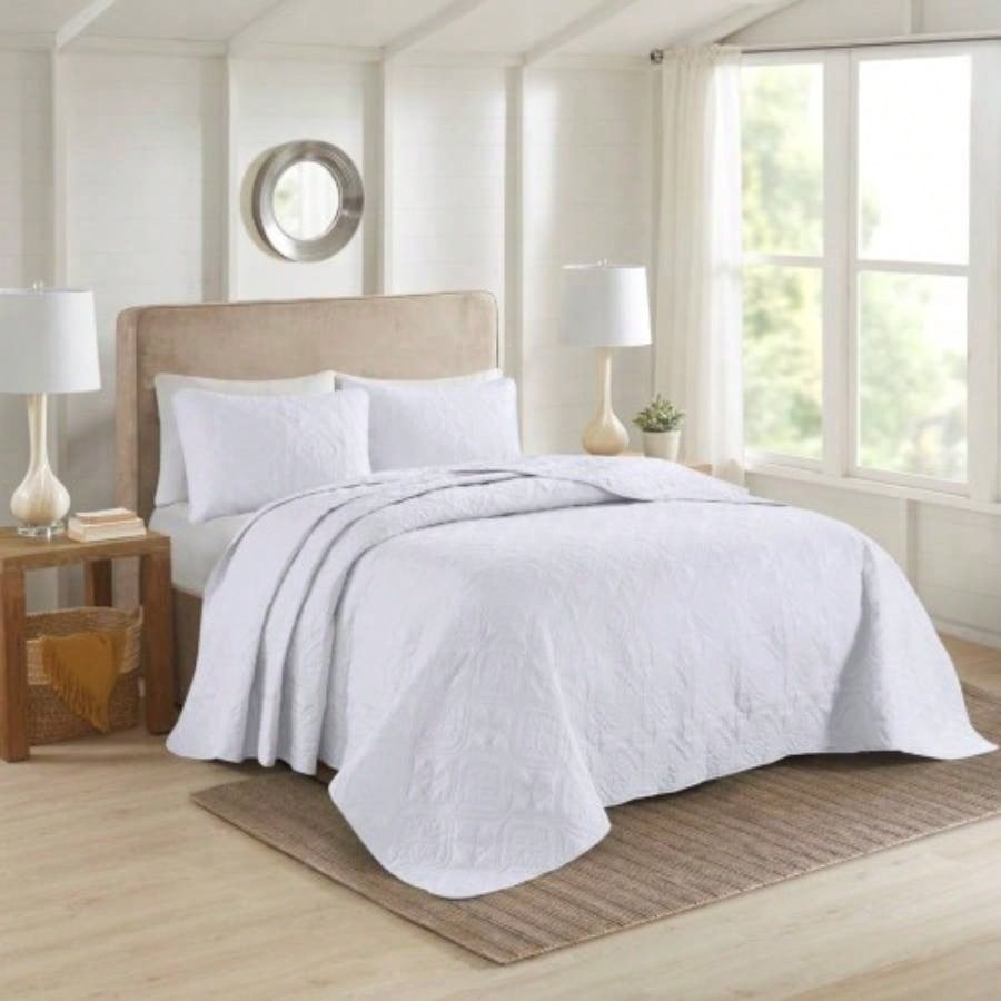 3 Piece Reversible Bedspread Set Full/