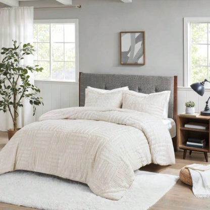 Twin Fur Down Comforter Set