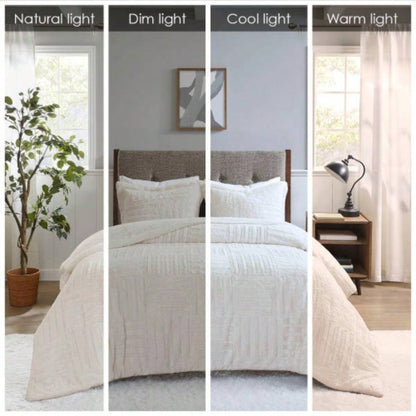 Twin Fur Down Comforter Set