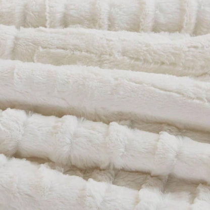 Twin Fur Down Comforter Set